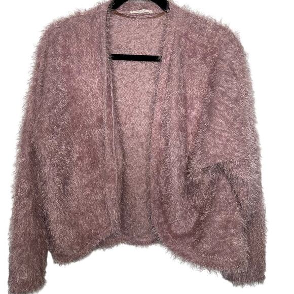 Another Reason Women's Pink Cardigan Sweater Size Large - Picture 2 of 7